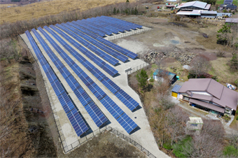 山梨県富士河口湖町発電所